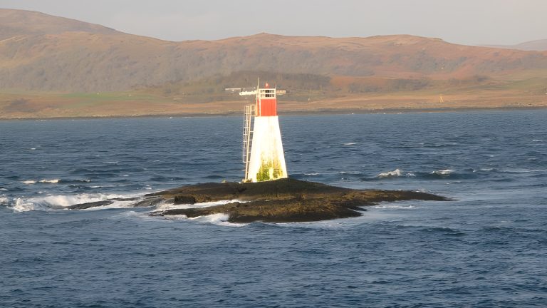 Lady's Rock with Mull in the background.
Callum Black / Lady's Rock