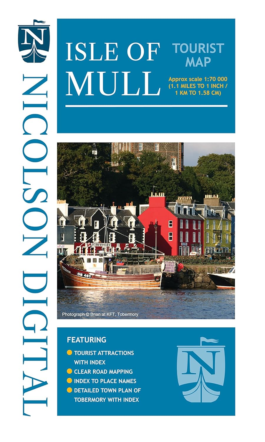 Isle of Mull Tourist Map