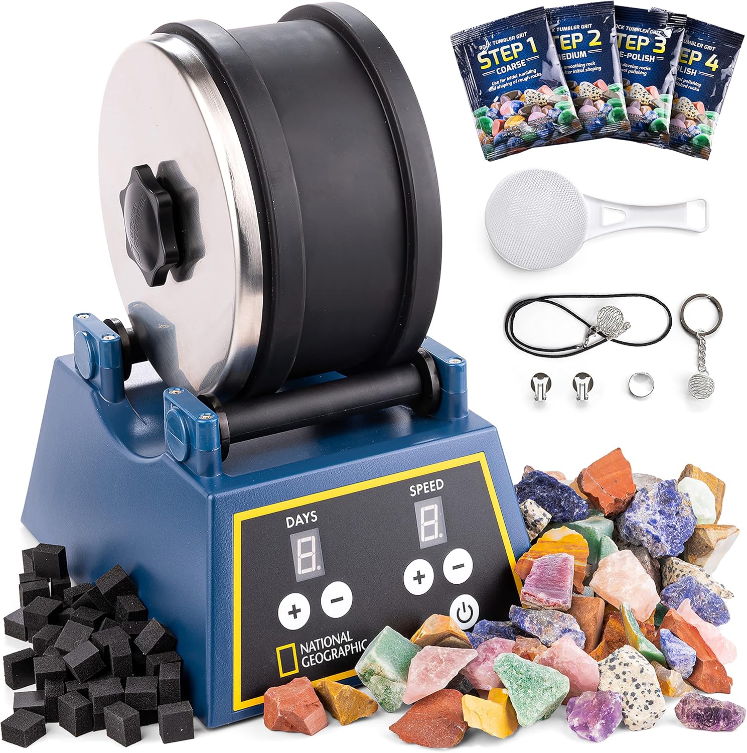 NATIONAL GEOGRAPHIC Rock Tumbler Kit